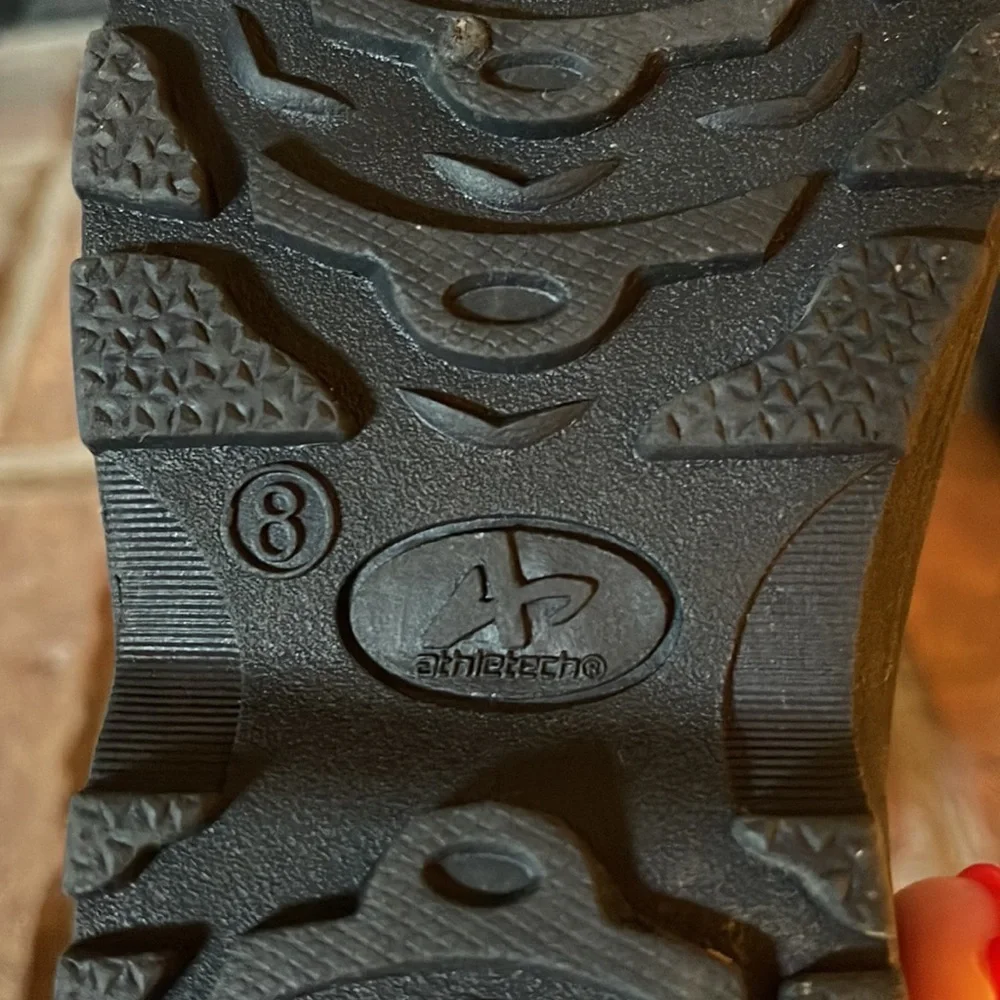 Athletech Pink & Black Leopard Snow Boots